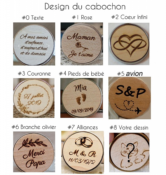 Armb&aring;nd med tre cabochon for &aring; tilpasse og s&oslash;lvbelagt metall