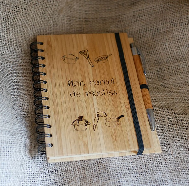 Tre notisbok Kj&oslash;kkenoppskrifter for &aring; personliggj&oslash;re