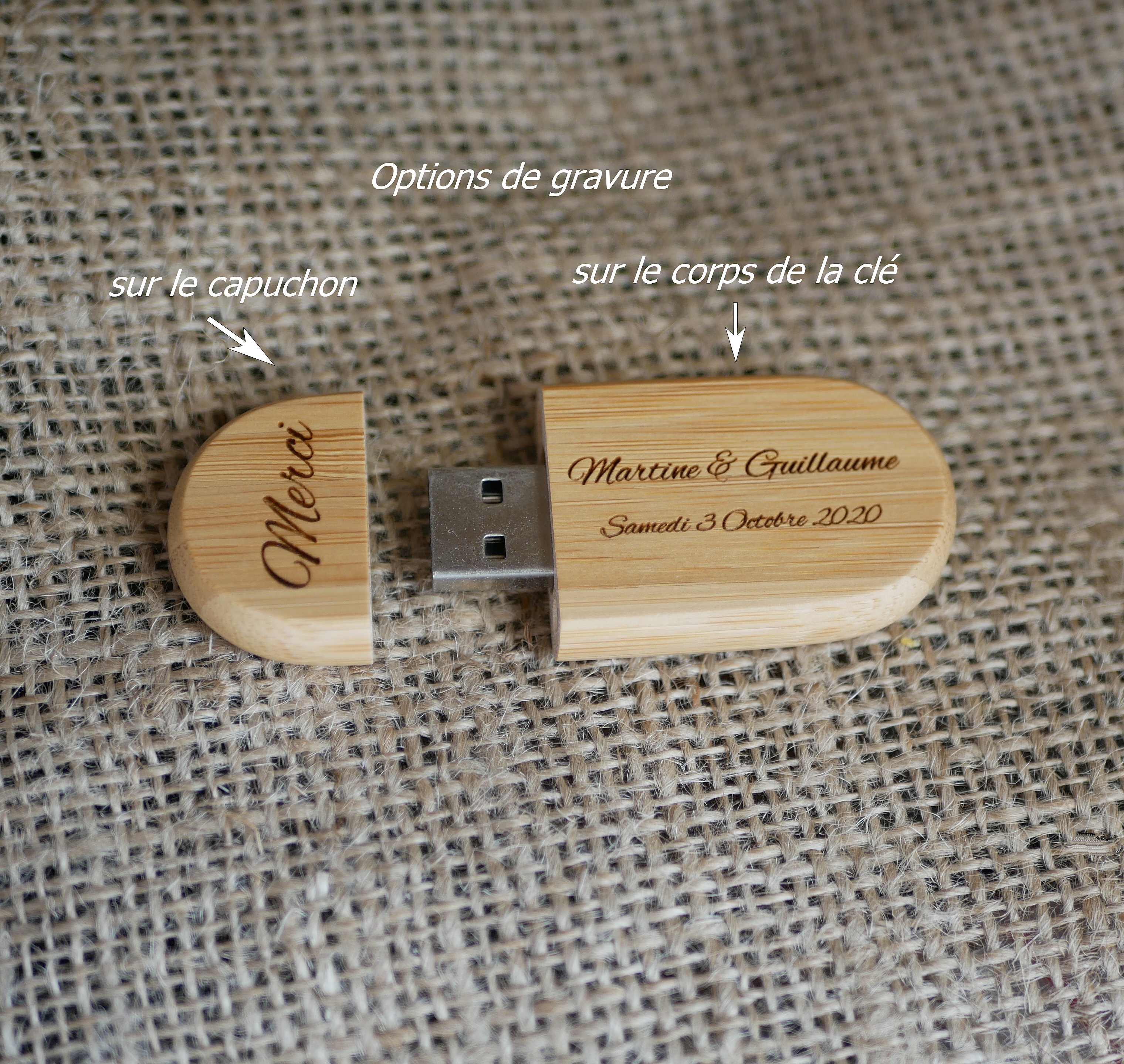 32 GB 3.0 USB-minnepinne i lyst l&oslash;nnetre