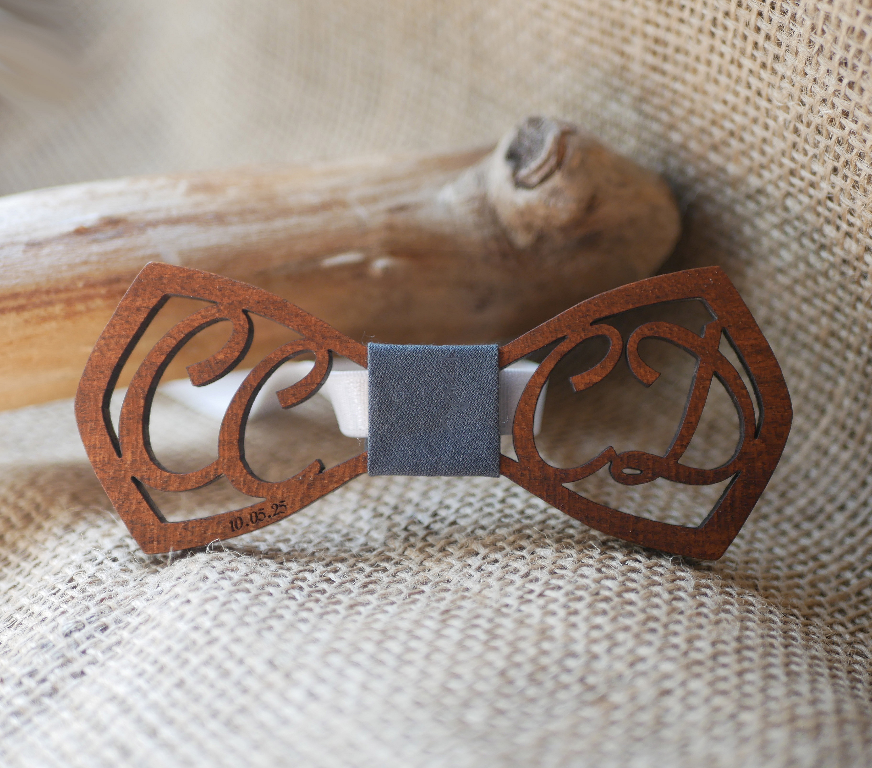 Le Rabl&eacute;-sl&oslash;yfe i tre med doble personlige initialer